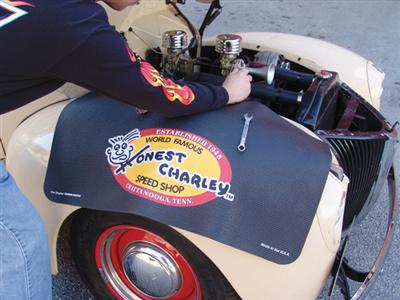 Honest Charley Speed Shop Vehicle Fender Protective Cover